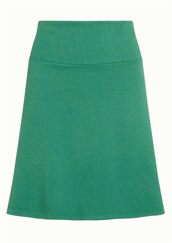 King Louie nederdel Border Skirt Milano Uni Mid Green