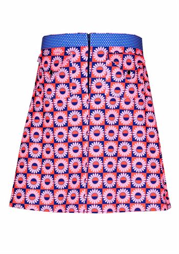 Blomstret retro nederdel fra MARGOT