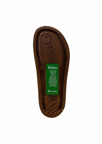 Sort unisex komfortabel sandal med slidfast gummi bund fra El Naturalista