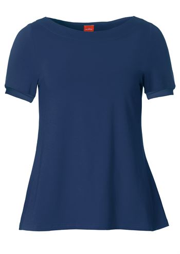 Mørkeblå t-shirt fra du Milde