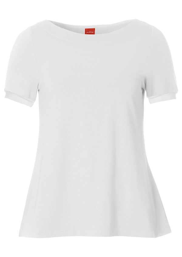 Hvid t-shirt fra du Milde