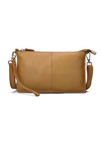Beige clutch fra Just D'Lux