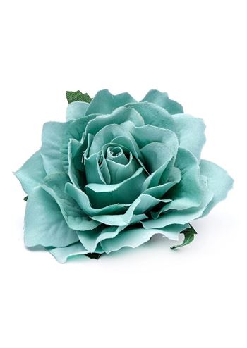Just D'Lux hårclips flower lyseblå