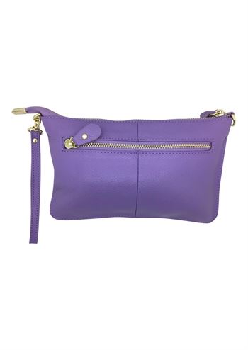 Lyselilla clutch fra Just D'Lux