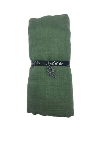 Army grønt tørklæde fra Just D'Lux