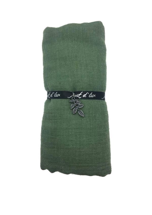 Army grønt tørklæde fra Just D\'Lux