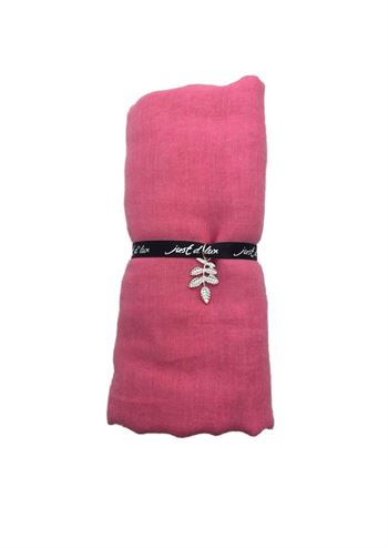 Lys pink tørklæde fra Just D'Lux