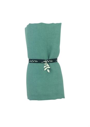 Støvet grønt tørklæde fra Just D'Lux