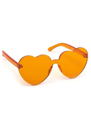Lola Ramona solbriller HEART orange