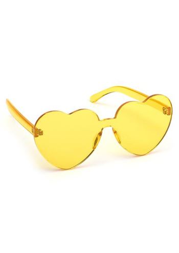 Lola Ramona solbriller HEART yellow