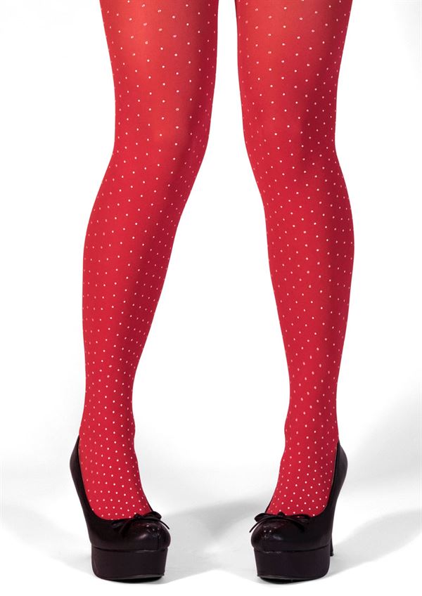 Margot loves tights We\'re Red We\'re White Dots no 2022